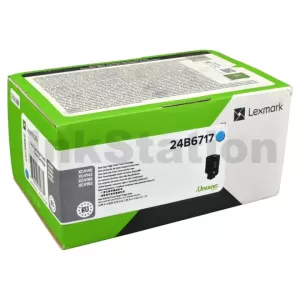 Lexmark 24B6717 Genuine XC4150 BSD Cyan Toner Cartridge - 13,000 pages