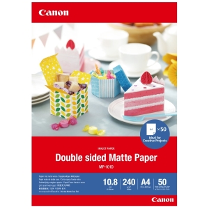 Canon MP-101DA4 Genuine Double Sided Matte Paper 240gsm A4 - 50 sheets
