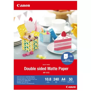 Canon MP-101DA4 Genuine Double Sided Matte Paper 240gsm A4 - 50 sheets