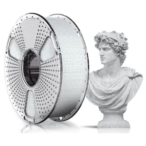 1 x High Speed PLA 3D Filament 1.75mm Marble - 1KG