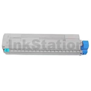 OKI C834 Compatible Cyan Toner Cartridge 46861311 - 10,000 pages
