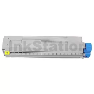 OKI C834 Compatible Yellow Toner Cartridge 46861309 - 10,000 pages