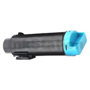 1 x Compatible Dell H625, H625cdw, H825, H825cdw, S2825, S2825cdn Cyan High Yield Toner Cartridge - 4,000 pages