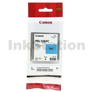 Genuine Canon PFI-106PC Photo Cyan Ink Tank