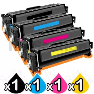 4 Pack HP W2180X-W2183X (218X) Compatible High Yield Toner Cartridges Combo [1BK,1C,1M,1Y]