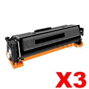 3 x HP 218X W2180X Compatible Black High Yield Toner Cartridge - 3,200 pages