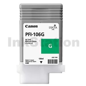 Genuine Canon PFI-106G Green Ink Tank
