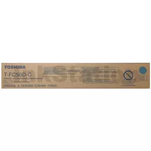 Genuine Toshiba e-Studio 2555C, 3055C, 3555C, 4555C, 5055C Cyan Toner Cartridge TFC50C - 28,000 pages