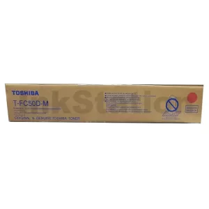 Genuine Toshiba e-Studio 2555C, 3055C, 3555C, 4555C, 5055C Magenta Toner Cartridge TFC50M - 28,000 pages