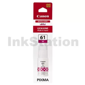 Genuine Canon GI61M Magenta Ink Bottle - 7,700 pages