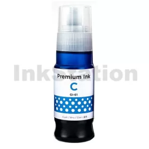 Compatible Canon GI61C Cyan Ink Bottle 70ML