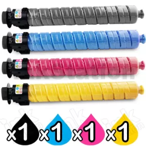4-Pack Ricoh IM-C2010 IM-C2510 Compatible Toner Cartridges Combo 842569 - 842572 [1BK,1C,1M,1Y]