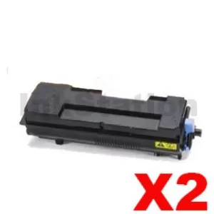 2 x Non-Genuine alternative for TK-7304 Black Toner suitable for Kyocera P-4040DN - 15,000 Pages