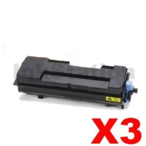3 x Non-Genuine alternative for TK-7304 Black Toner suitable for Kyocera P-4040DN - 15,000 Pages