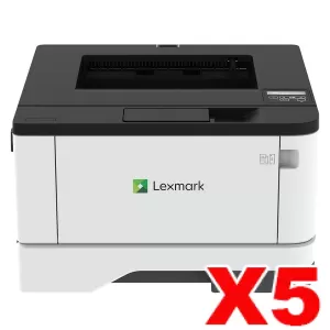 5 x Lexmark MS331dn 38ppm A4 Mono Laser Printer (29S0034)