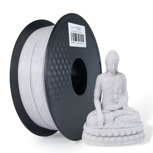 1 x PLA 3D Filament 1.75mm Marble - 1KG
