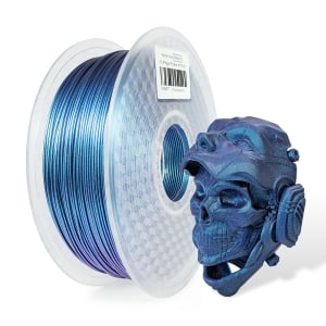 1 x PLA 3D Filament 1.75mm Sparkling Metallic Holographic Magic Pro Blue - 1KG