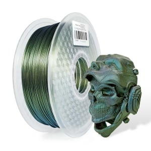 1 x PLA 3D Filament 1.75mm Sparkling Metallic Holographic Magic Pro Gold - 1KG