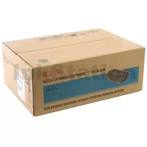 Ricoh Aficio AP2600, AP2600N, AP600N, AP610N Genuine Black Toner Cartridge [400788] - 15,000 pages