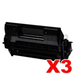 3 x OKI B710 / B720 / B730 Compatible Black Toner Cartridge - 15,000 pages (1279001)