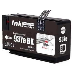 HP 937e EvoMore Compatible Black Ink Cartridge 4S6W9NA - 2,500 Pages