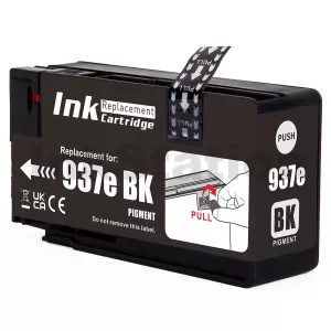 HP 937e EvoMore Compatible Black Ink Cartridge 4S6W9NA - 2,500 Pages