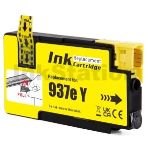 HP 937e EvoMore Compatible Yellow Ink Cartridge 4S6W8NA - 1,650 pages