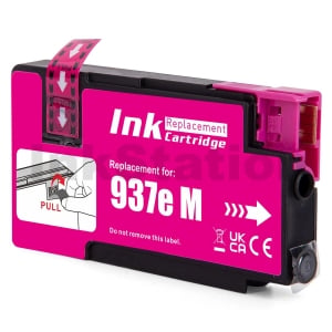 HP 937e EvoMore Compatible Magenta Ink Cartridge 4S6W7NA - 1,650 pages