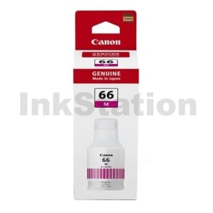 Genuine Canon GI-66M Magenta Ink Bottle - 6,000 pages