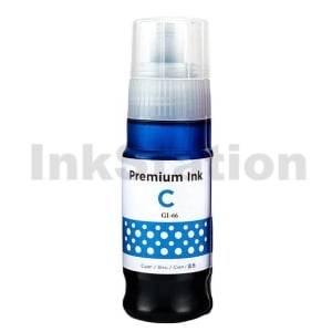 Compatible Canon GI-66C Cyan Ink Bottle 135ml - 6,000 pages
