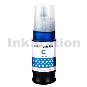 Compatible Canon GI-66C Cyan Ink Bottle 135ml - 6,000 pages