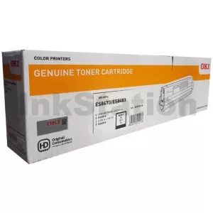 OKI ES8473 Genuine Black Toner Cartridge 45862836 - 14,550 pages