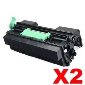 2 x Ricoh MP 401SPF / MP 402SPF / SP 4520DN Compatible Black Toner Cartridge 841888 - 10,000 pages