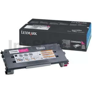 Lexmark C500S2MG Genuine X500n / X502n / C500n Magenta Toner Cartridge - 1,500 pages