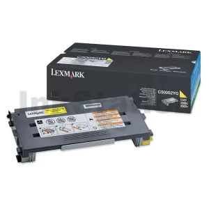 Lexmark C500S2YG Genuine X500n / X502n / C500n Yellow Toner Cartridge - 1,500 pages