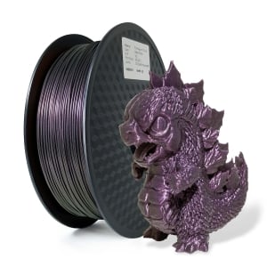 1 x PLA 3D Filament 1.75mm Sparkling Metallic Holographic Magic Purple - 1KG
