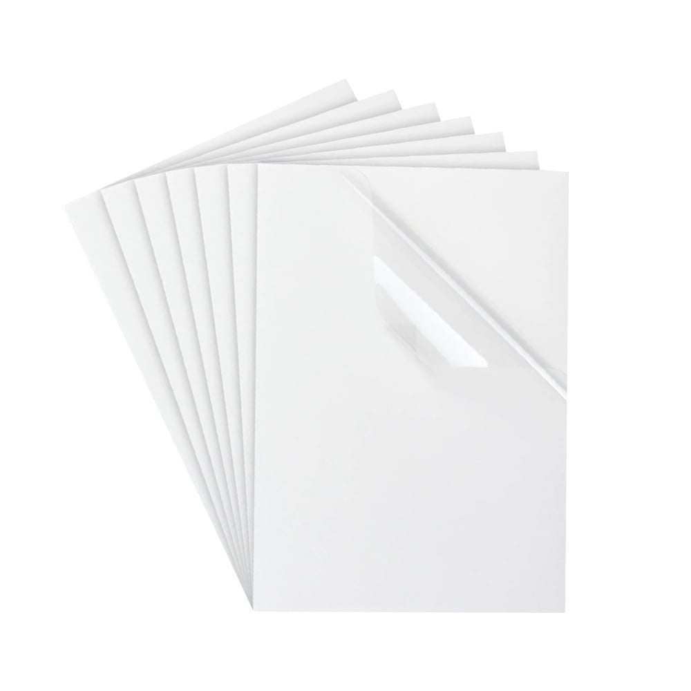 Translucent Clear Printable Vinyl Sticker Paper A4 - 20 sheets per pack ...