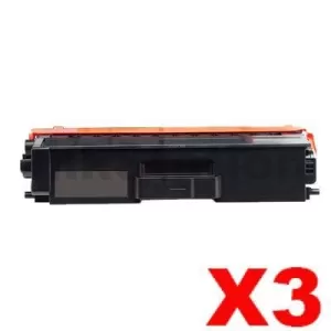 3 x Compatible Brother TN-446BK Black Toner Cartridge - 6,500 pages