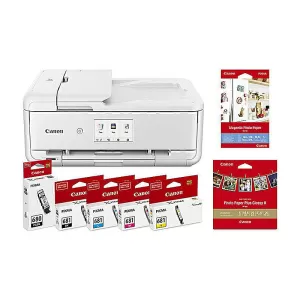 Canon PIXMA TS9565a Home Office Wireless Multifunction A3 Inkjet Printer Value Bundle