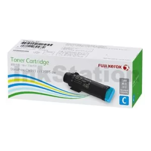 Genuine Fuji Xerox DocuPrint CP315, CM315 Cyan Standard Yield Toner Cartridge (CT202607) - 3,000 pages