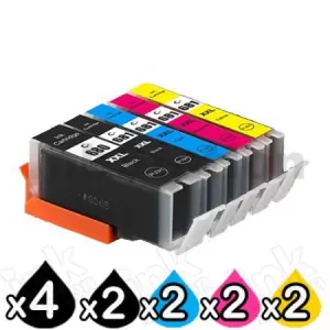 12 Pack Canon PGI-680XXL CLI-681XXL Extra High Yield Compatible Inkjet Cartridges Combo [4BK,2PBK,2C,2M,2Y]