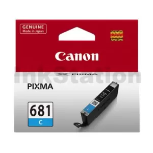 Canon CLI-681C Genuine Cyan Inkjet Cartridge - 250 pages