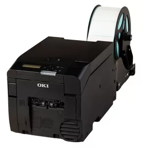 OKI Pro330S LED Colour Laser Label Printer and Roll Paper Holder Bundle **EX-Demo Printer**
