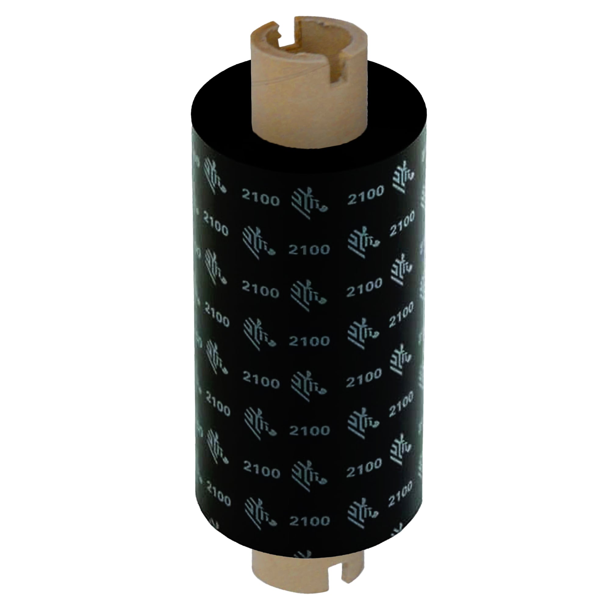 Zebra Ink Ribbon Roles Genuine Zebra S2100 84mm X 74mm Wax Ribbon Roll on a 110mm Core ...