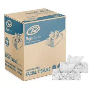 48x Royal Touch 2ply Facial Tissues 100 Sheets