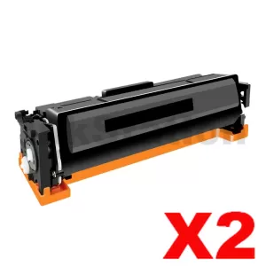 2 x HP 218X W2180X Compatible Black High Yield Toner Cartridge - 3,200 pages