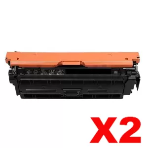 2 x HP 213A W2130A Compatible Black Toner Cartridge - 3,500 pages