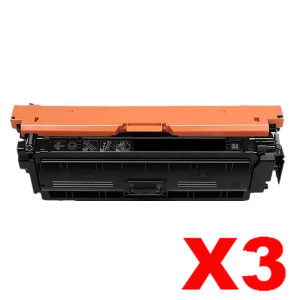 3 x HP 213A W2130A Compatible Black Toner Cartridge - 3,500 pages