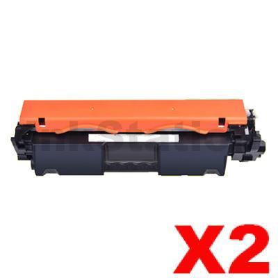 HP 2 x CF230X (30X) Compatible Black High Yield Toner Cartridge - 3,500 ...