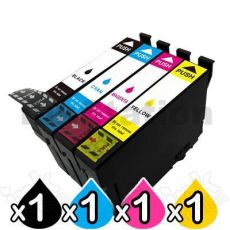 Epson 4 Pack 702XL Genuine High Yield Inkjet Cartridges Combo [1BK,1C ...